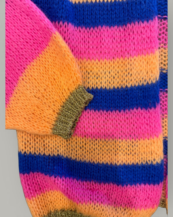 Les impatientes colourful cardigan 0/S cardigan