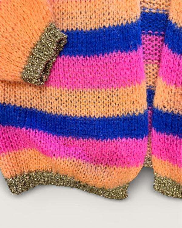Les impatientes colourful cardigan 0/S cardigan