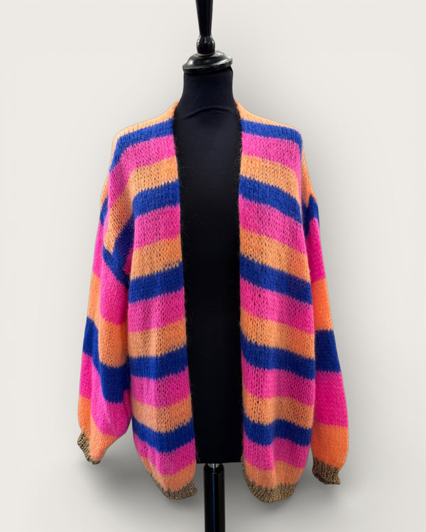 Les impatientes colourful cardigan 0/S cardigan