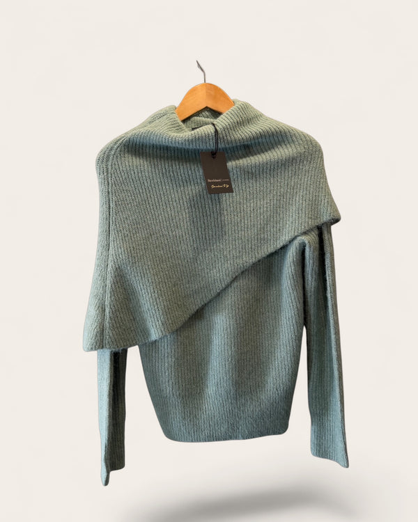 River Island green knit size XS