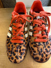 Adidas leopard trainers size 4
