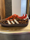 Adidas leopard trainers size 4