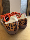 Adidas leopard trainers size 4