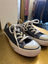 Converse navy trainers size 4