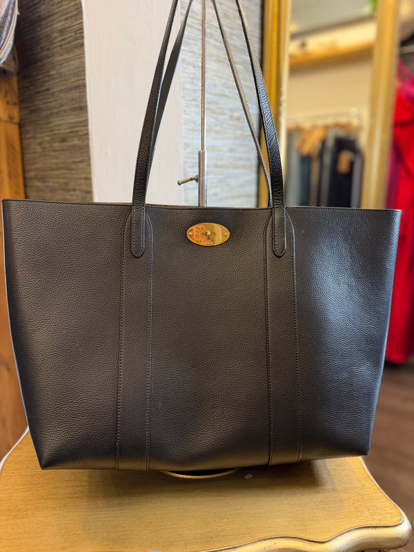Mulberry Black Bayswater tote
