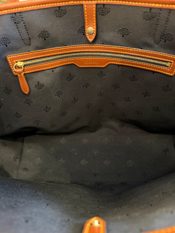 Mulberry Combo Grained Tote Handbag