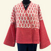 Brora Red & White Quilted Jacket – Size 12/14