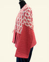 Brora Red & White Quilted Jacket – Size 12/14