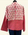 Brora Red & White Quilted Jacket – Size 12/14