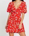 Beds and Bridge coral silk dress size 12