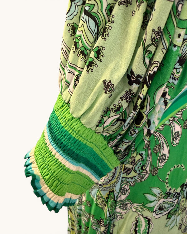 Halebob green dress Size Large