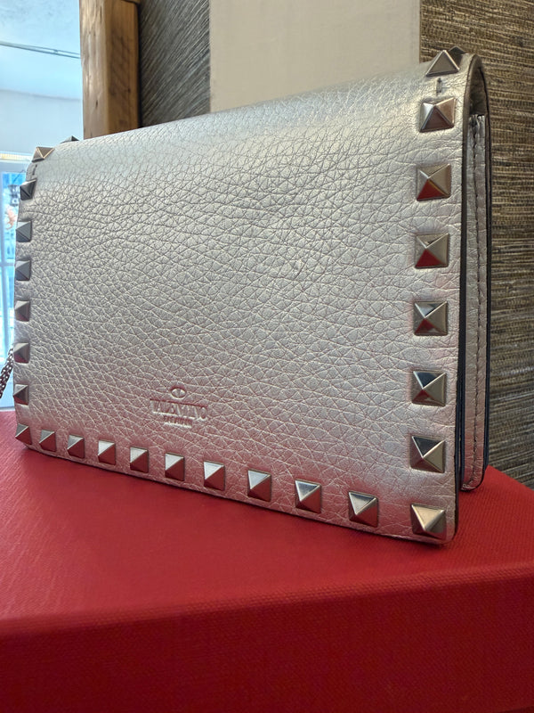 Valentino Rockstud mini in Silver
