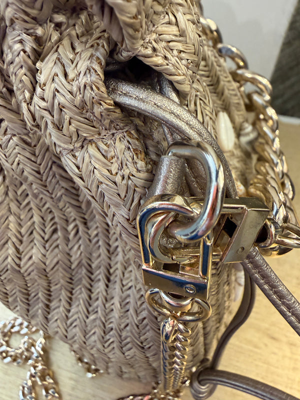 Russell and Bromley Shell summer handbag