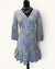 Mint velvet blue and lemon dress Size 12
