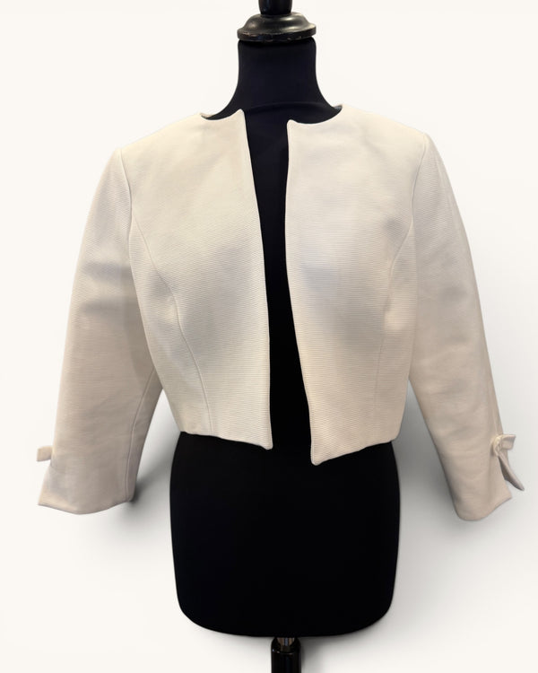 Phase eight white jacket size 12