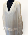 Jigsaw White Linen Dress Size 10