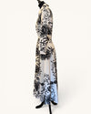 Zara black and white shirt dress size small