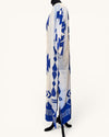 Zara Blue & White Kaftan Size S