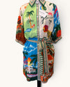 Joiemont multi coloured short dress Size small