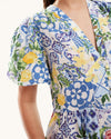 Nobody’s Child Faro Tile fruit dress size 12