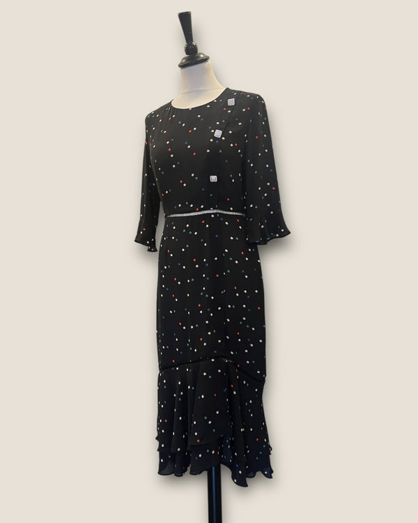 Jovaonna black /multi dress size 8/10
