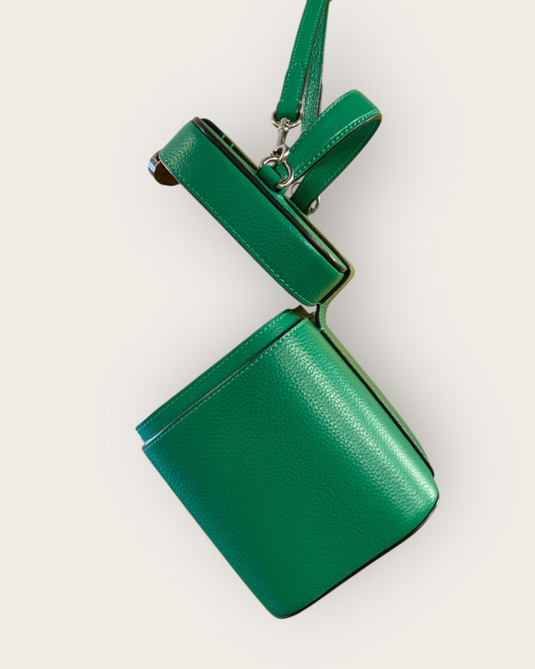 Mulberry lawn green vanity handbag