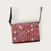 Victoria Beckham red floral handbag
