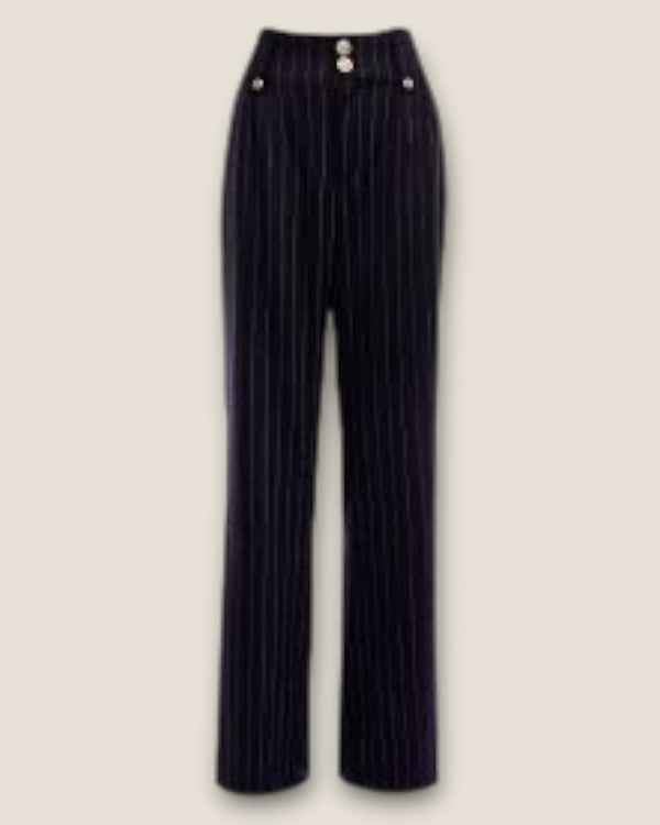 Holland Cooper Navy pinstripe Trousers size 6