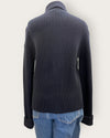 Moncler Navy Cardigan size large