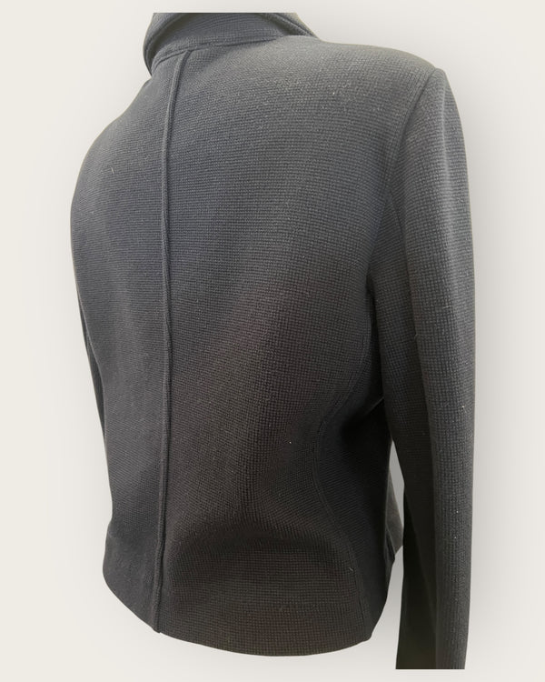 Whistles navy knitted Jacket Size 12