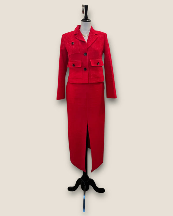 Karen Millen Red Jacket size 8