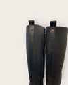 Moda black long boots Size 6