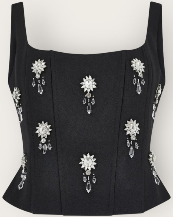 Odd Muse crystal corset size small