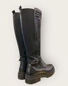 Moda black long boots Size 6