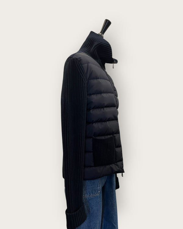 Moncler Navy Cardigan size large