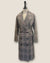 All saints Tyler check trench coat Size Small