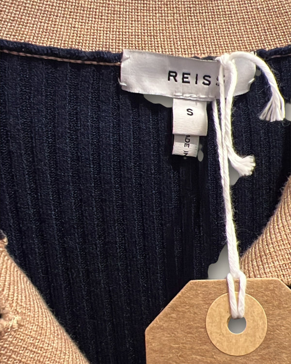 Reiss Navy knit dress size small