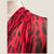 Michael Kors red leopard blouse size Small