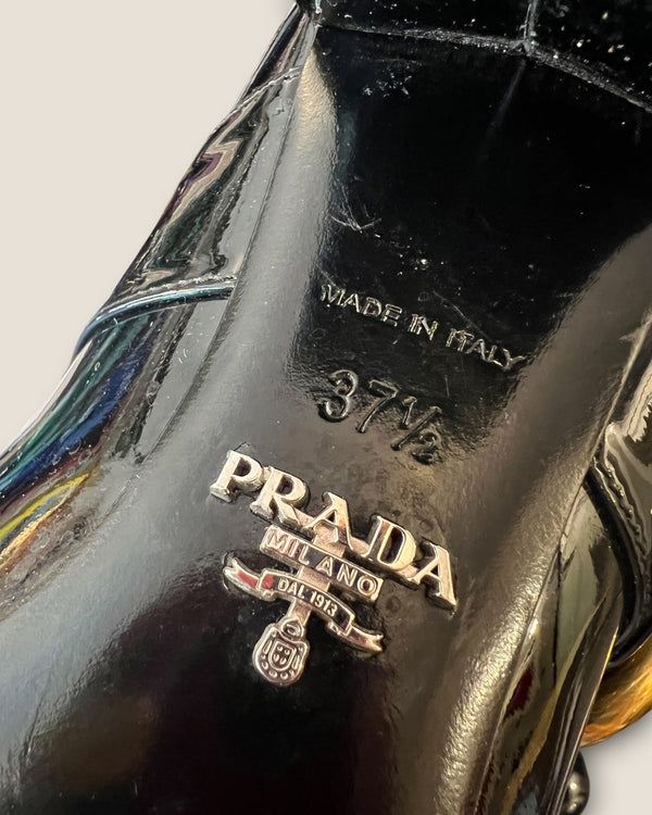 Prada Mary Janes shoe size 4 .5
