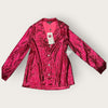 Nadine Merabi Megenta sequinned jacket size 8