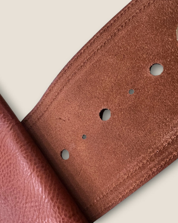 Marc Jacobs tan leather shoulder handbag