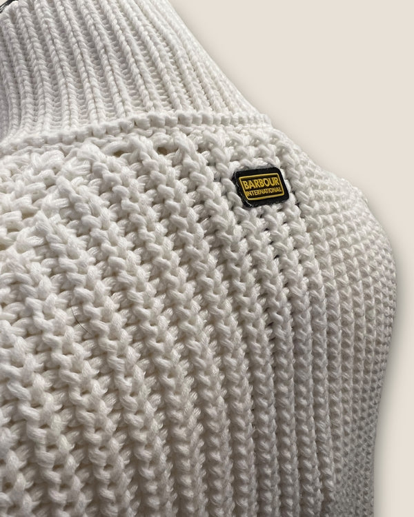 Barbour Cream knitted gillet size 12