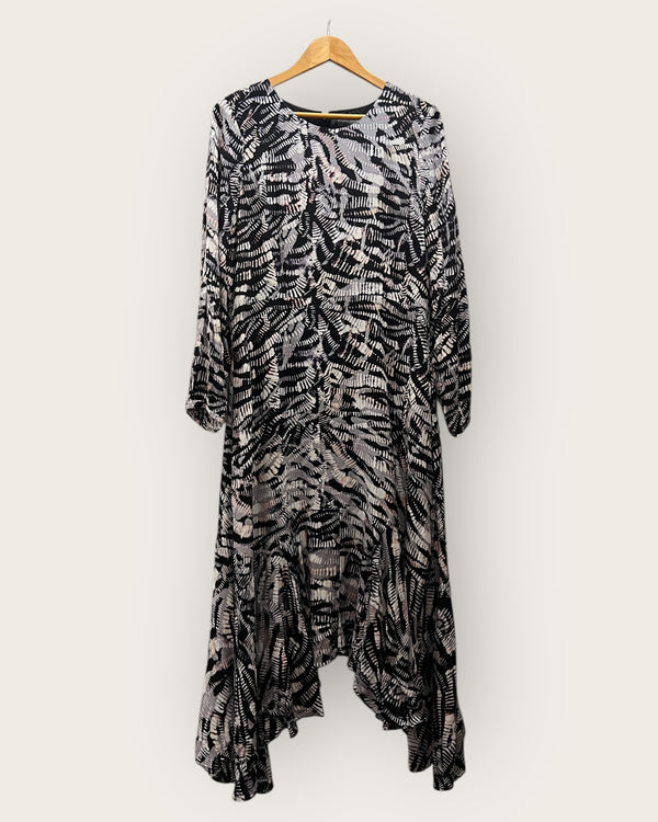 Mint Velvet patterned dress size 14