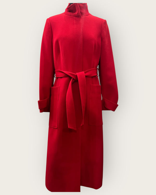 Jasper conran red long coat Size 12