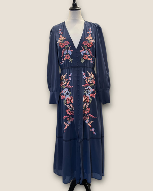 Hope and Ivy blue dress size 12