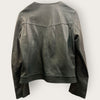 Christopher Kane dark green leather jacket size 14