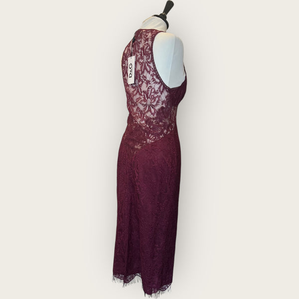 D&G Berry lace dress 44 UK 12