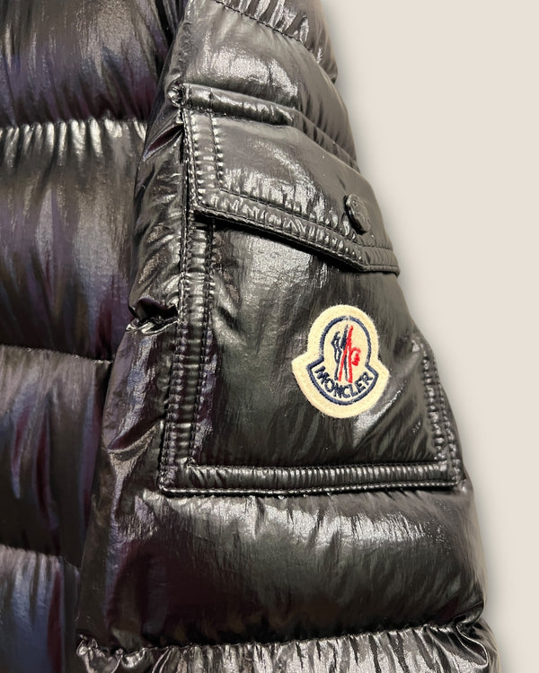 Moncler black jacket XL