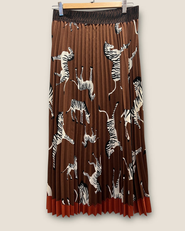 Parfoir zebra skirt Size Medium