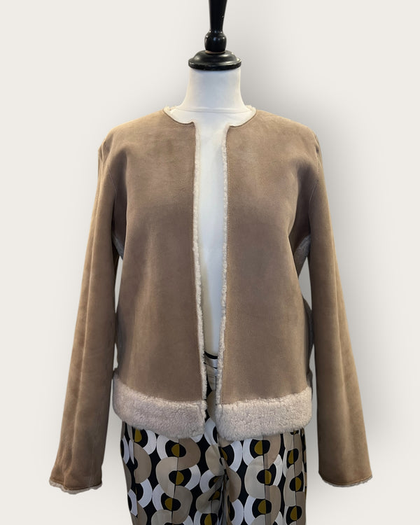 Jigsaw Sheering reversible jacket size medium